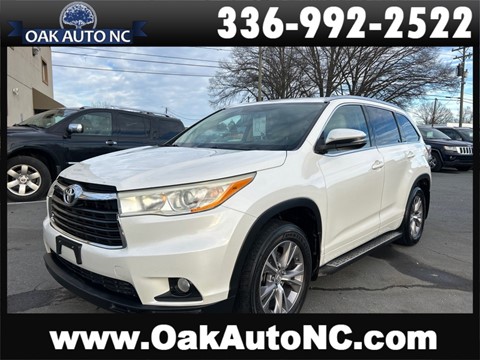 2014 TOYOTA HIGHLANDER XLE