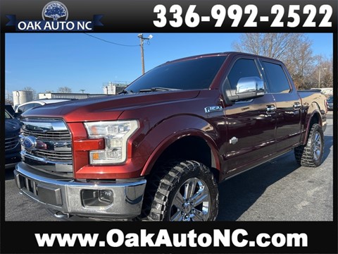 2015 FORD F150 KING RANCH SUPERCREW