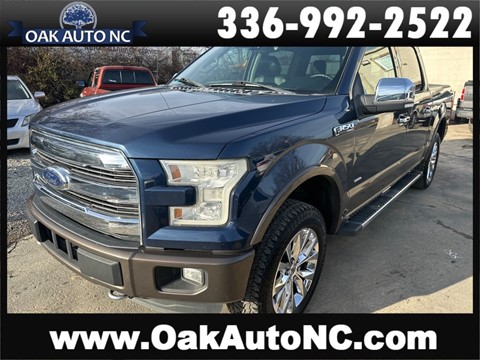 2015 FORD F150 LARIAT SUPERCREW