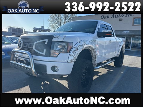 2013 FORD F150 FX4 SUPER CAB