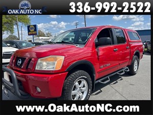 2012 NISSAN TITAN PRO-4X CREW CAB For Sale in Kernersville, NC