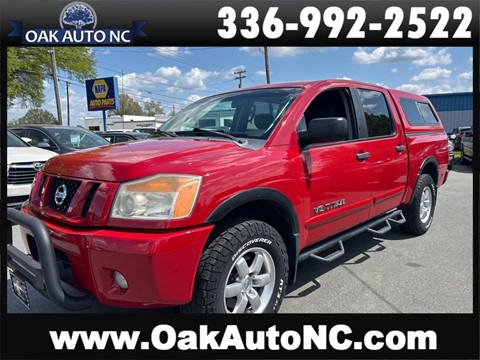 2012 NISSAN TITAN PRO-4X CREW CAB