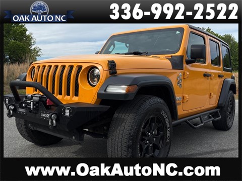 2018 JEEP WRANGLER UNLIMI SPORT