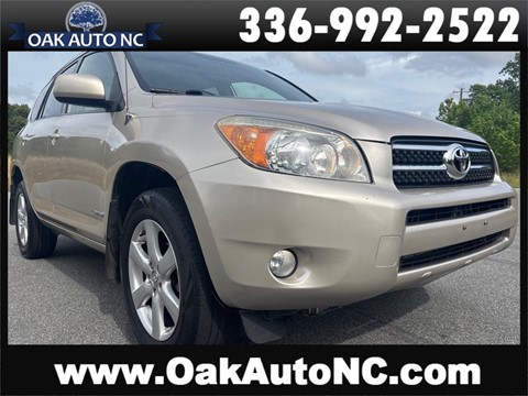 2007 TOYOTA RAV4 LIMITED