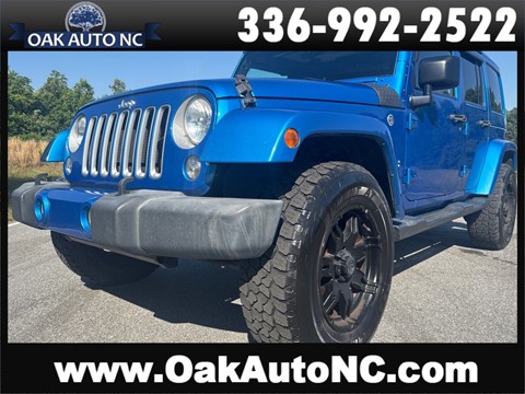 2016 JEEP WRANGLER UNLIMI SAHARA