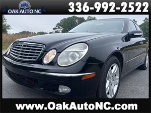 2003 MERCEDES-BENZ E-CLASS E320