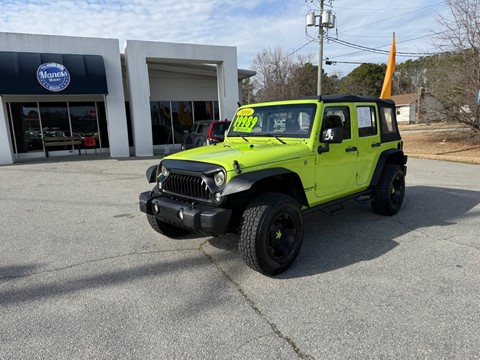 2016 JEEP WRANGLER UNLIMI SPORT