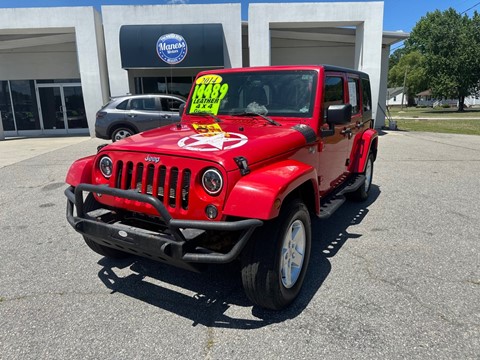 2014 JEEP WRANGLER UNLIMI SPORT