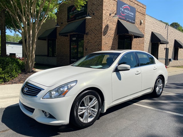 2012 INFINITI G Sedan 37 Journey