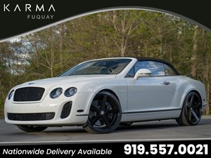 2012 Bentley Continental Supersports