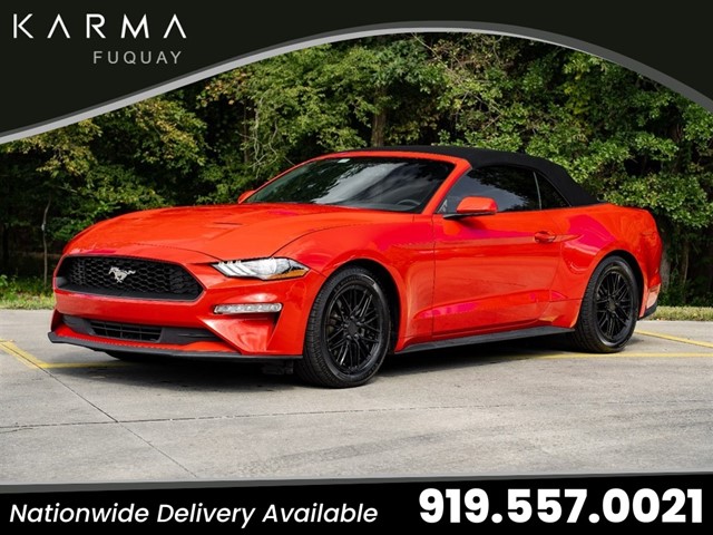 Ford Mustang EcoBoost Convertible in Fuquay-Varina