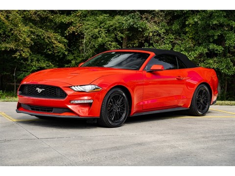 2018 Ford Mustang EcoBoost Convertible