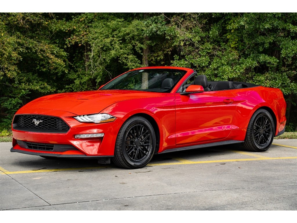 2018 Ford Mustang EcoBoost Convertible photo 2
