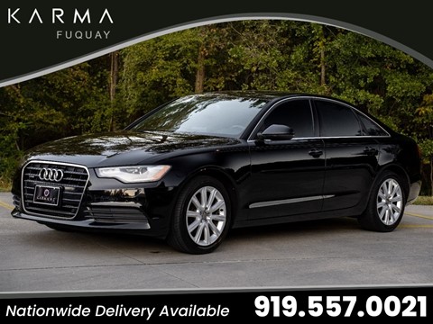 2013 Audi A6 2.0T Premium Sedan FrontTrak Multitronic