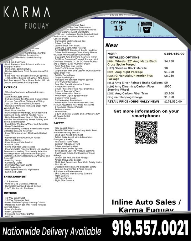 Mercedes-Benz G-Class G63 AMG 4MATIC in Fuquay-Varina