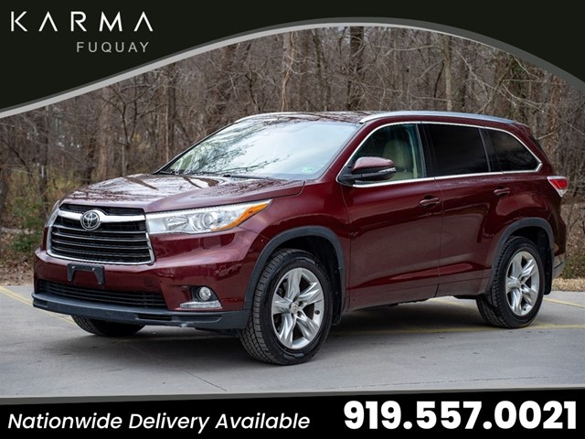 Toyota Highlander Limited AWD V6 in Fuquay-Varina