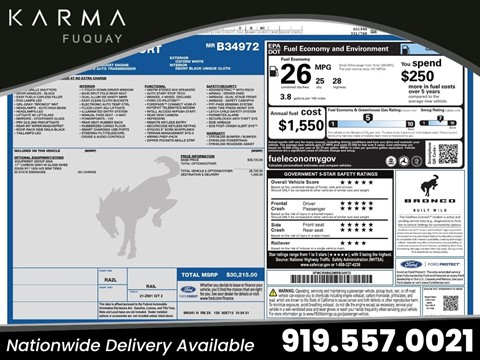 2021 Ford Bronco Sport Big Bend