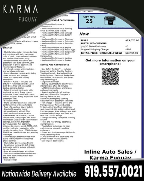 2016 Toyota Camry LE