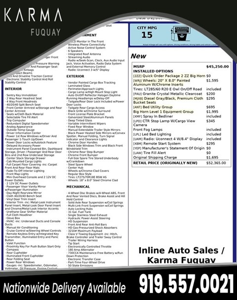 2019 RAM 2500 Big Horn Crew Cab 4WD