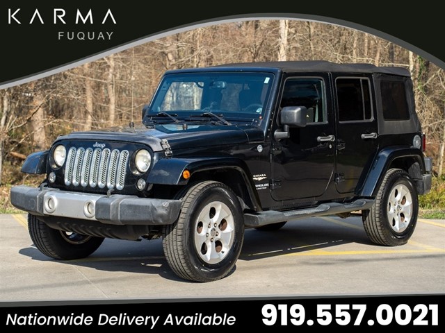 Jeep Wrangler Unlimited Sahara 4WD in Fuquay-Varina