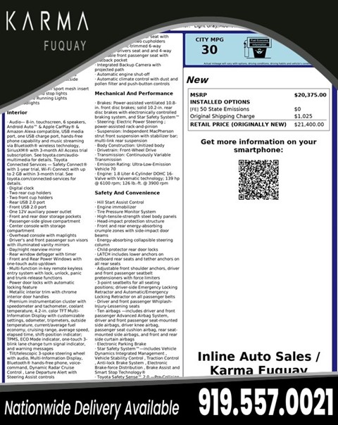 2021 Toyota Corolla LE