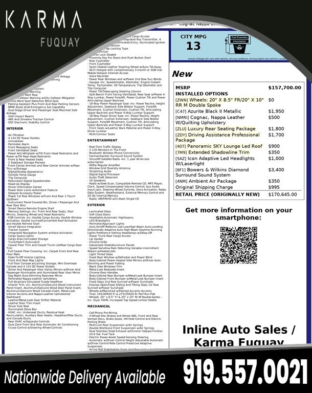 BMW 7-Series M760i xDrive in Fuquay-Varina