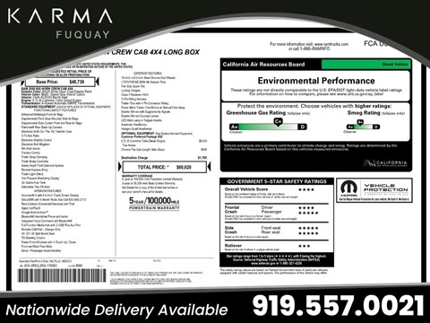 2022 RAM 2500 Tradesman Crew Cab LWB 4WD