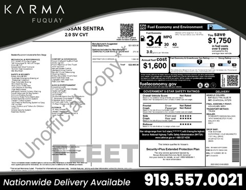 2024 Nissan Sentra SV