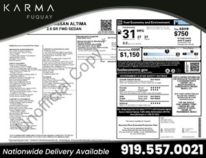 2022 Nissan Altima 2.5 SR