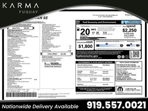 2018 Dodge Grand Caravan SE Plus