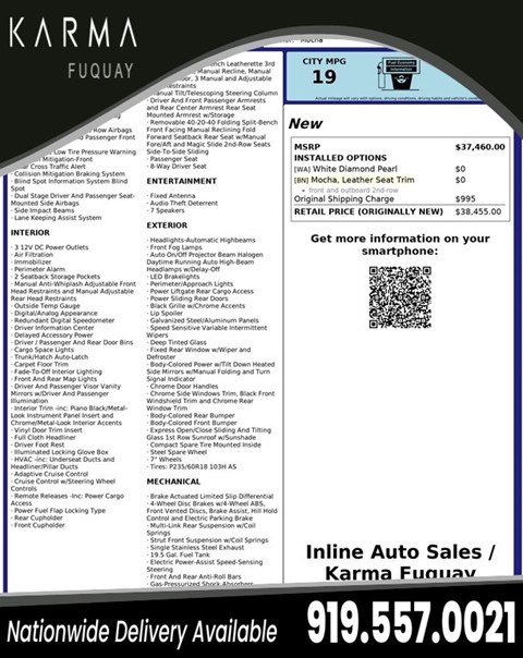 2018 Honda Odyssey EX-L