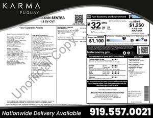 2018 Nissan Sentra SV