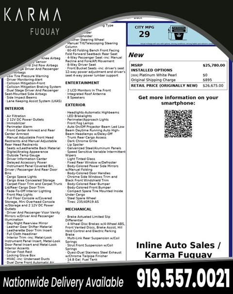 2018 Honda Accord Sport CVT