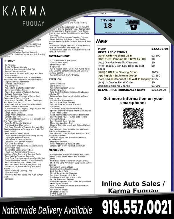 Dodge Durango SXT AWD in Fuquay-Varina