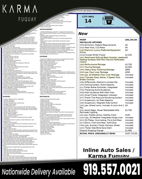 2024 Cadillac Escalade Premium Luxury AWD