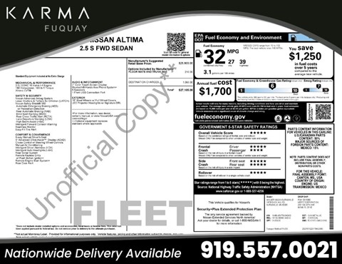 2024 Nissan Altima 2.5 S