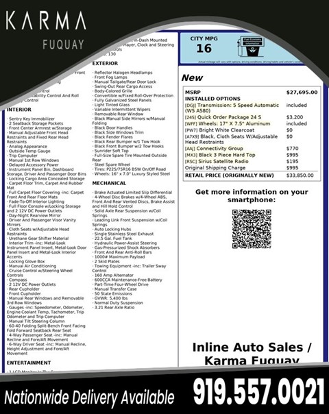 2016 Jeep Wrangler Unlimited Sport S 4WD