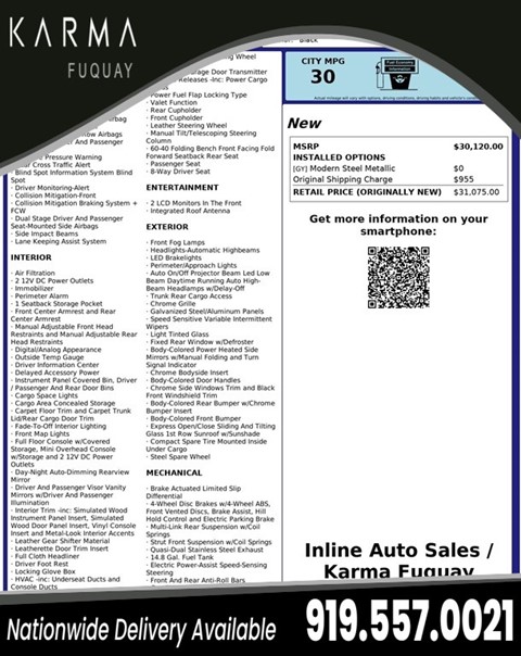 2019 Honda Accord EX-L CVT