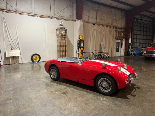 Picture of a 1960 Austin Healey Bug Eye Sprite