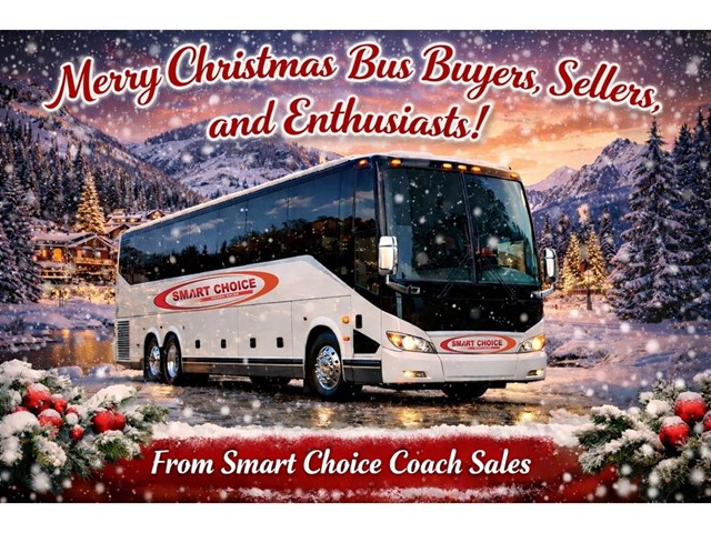 Merry Christmas at Smart Choice Coach Sales