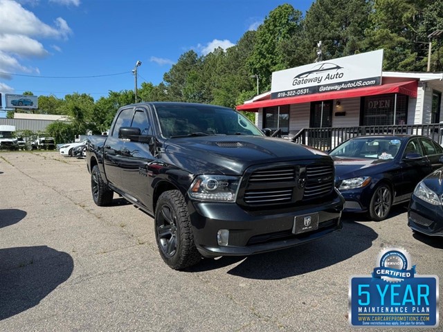 RAM 1500 Sport Crew Cab SWB 4WD in Raleigh