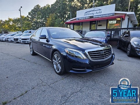 2015 Mercedes-Benz S-Class S550