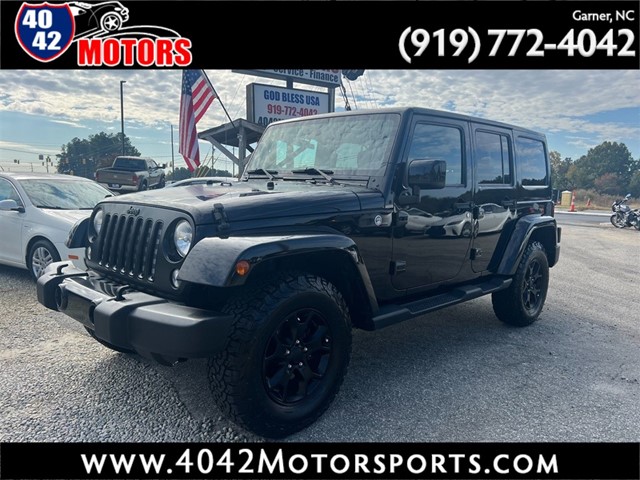 Jeep Wrangler Unlimited Sahara 4WD in Willow Springs