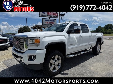 2016 GMC Sierra 2500HD Denali Crew Cab 4WD