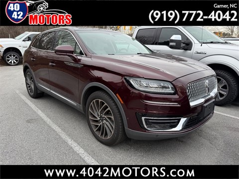 2019 Lincoln Nautilus Reserve