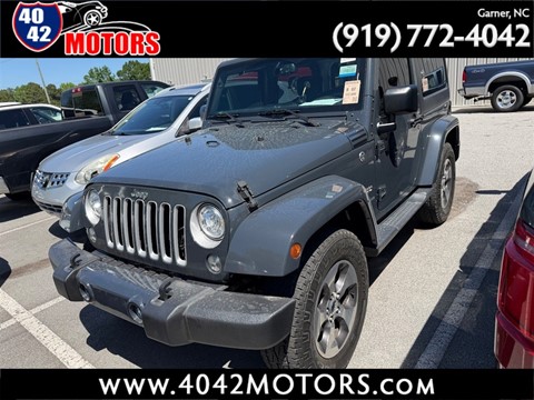 2017 Jeep Wrangler Sahara 4WD