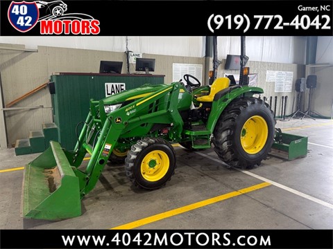 2021 John Deere 4044 M W/ Front Load & Box Blade
