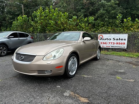 2002 Lexus SC 430 Convertible