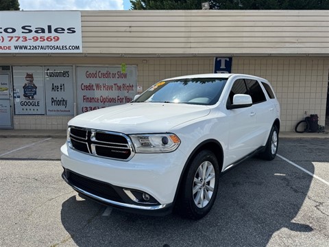 2020 Dodge Durango SXT RWD