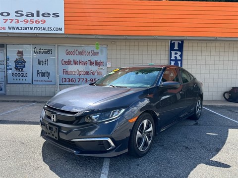 2019 Honda Civic LX Honda Sensing Sedan CVT